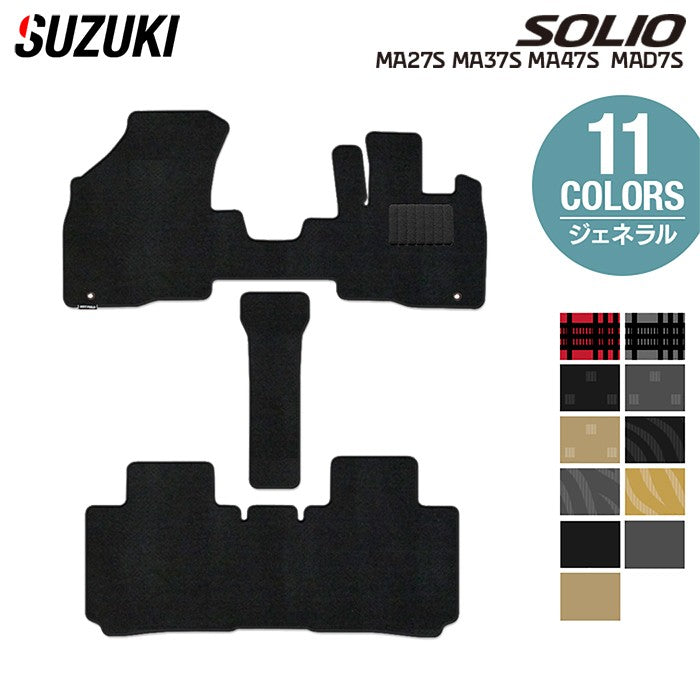 スズキ 新型 ソリオ バンディット対応 MAD7S MA27S MA37S MA47S フロアマット ◆ジェネラル HOTFIELD