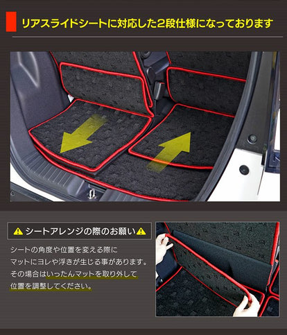 ホンダ 新型 N-BOX / NBOX カスタム ラゲッジルームマット JF5 JF6