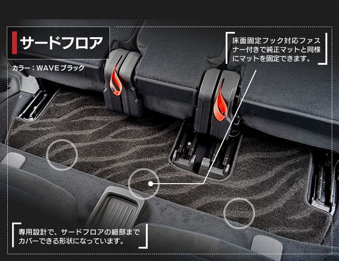 BMW 2シリーズ F46 グランツアラー フロアマット+トランクマット ラゲッジマット ◆ジェネラル 日本製 HOTFIELD