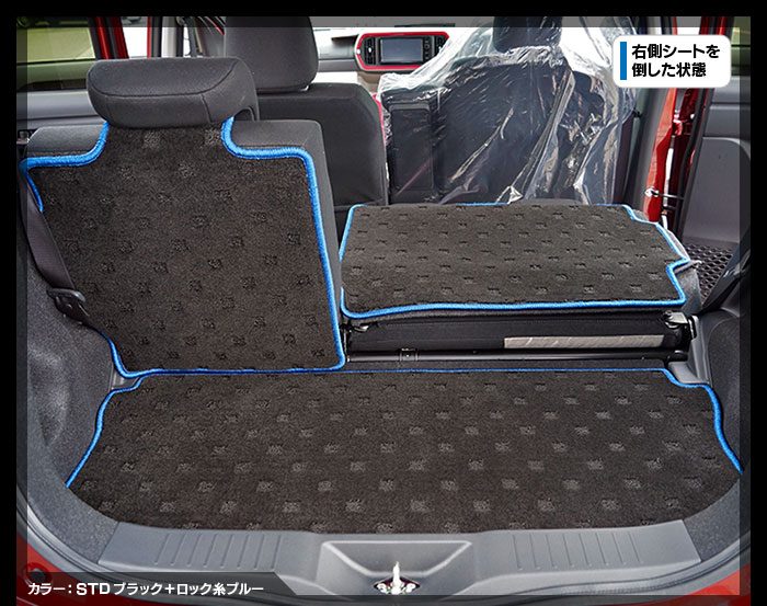 トヨタ パッソ PASSO 700系 710系 ラゲッジルームマット 送料無料 日本製 HOTFIELD