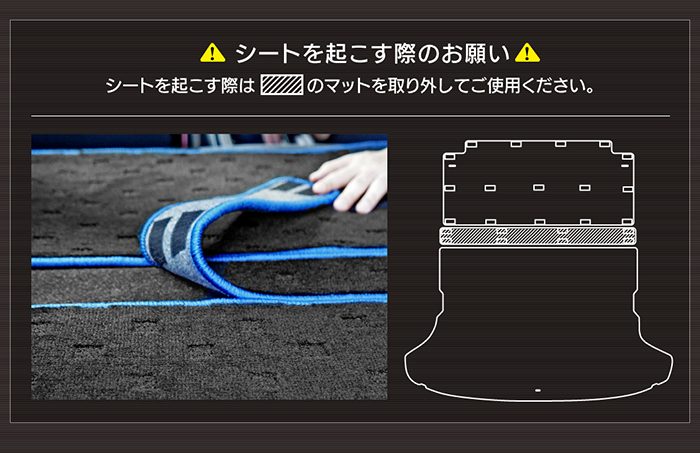 スバル 新型 BRZ ZD系 ラゲッジルームマット 送料無料 日本製 HOTFIELD