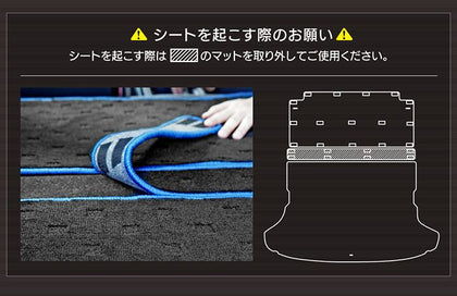 スバル 新型 BRZ ZD系 ラゲッジルームマット 送料無料 HOTFIELD