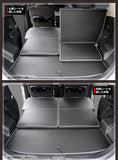 三菱 新型 デリカ D2 MB37S ラゲッジルームマット カーボンファイバー調 リアルラバー 送料無料 HOTFIELD