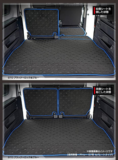 トヨタ 新型対応 ピクシスバン S7系 ラゲッジルームマット 送料無料