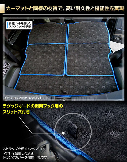 スズキ ワゴンR MH35S MH55S MH85S MH95S ラゲッジルームマット 送料