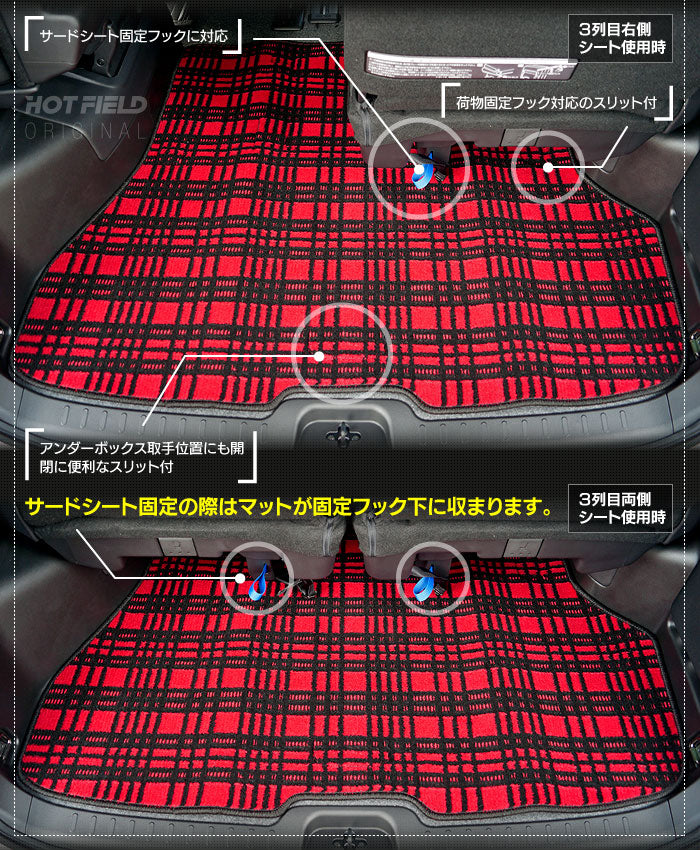 日産 セレナ C27 e-POWER トランクマット ラゲッジマット ◆ジェネラル◆ 日本製 HOTFIELD