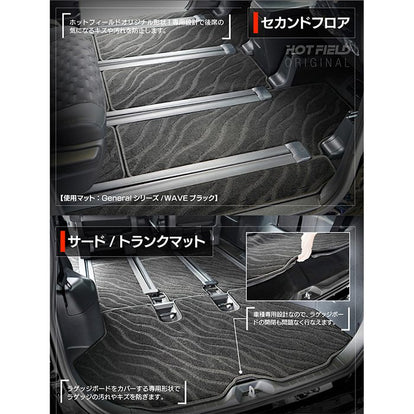 トヨタ 新型対応 ノア ヴォクシー 90系 2025年9月～対応 フロアマット+