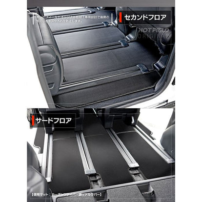 トヨタ 新型対応 ノア ヴォクシー 90系 2026年5月～対応 フロアマット+