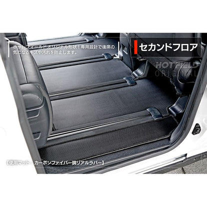 ヴォクシー　ノア　90系　フロアマット　カバー 予] 90系 ノア ヴォクシー 専用 3D スポーツマット ［2列目］ NOAH