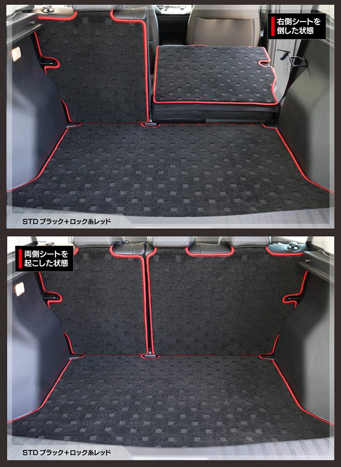 ホンダ 新型 WR-V wrv DG系 ラゲッジルームマット 送料無料 HOTFIELD