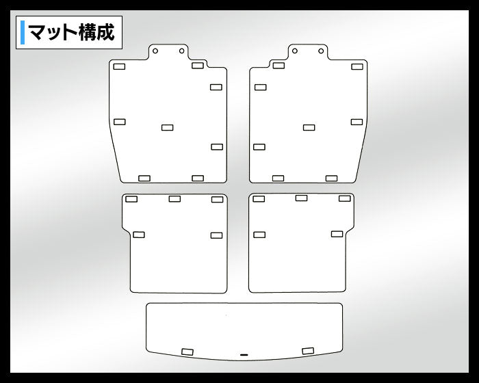スズキ ワゴンR MH35S MH55S MH85S MH95S ラゲッジルームマット 送料無料 日本製 HOTFIELD