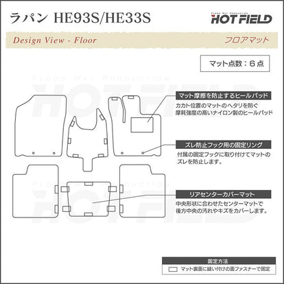 スズキ アルト ラパン アルトラパン HE93S HE33S LC系対応 フロア