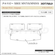 スズキ XBEE 新型対応 クロスビー MN71S MND1S トランクマット