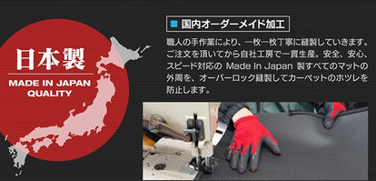 ジャガー JAGUAR XE フロアマット ◇カーボンファイバー調 リアル