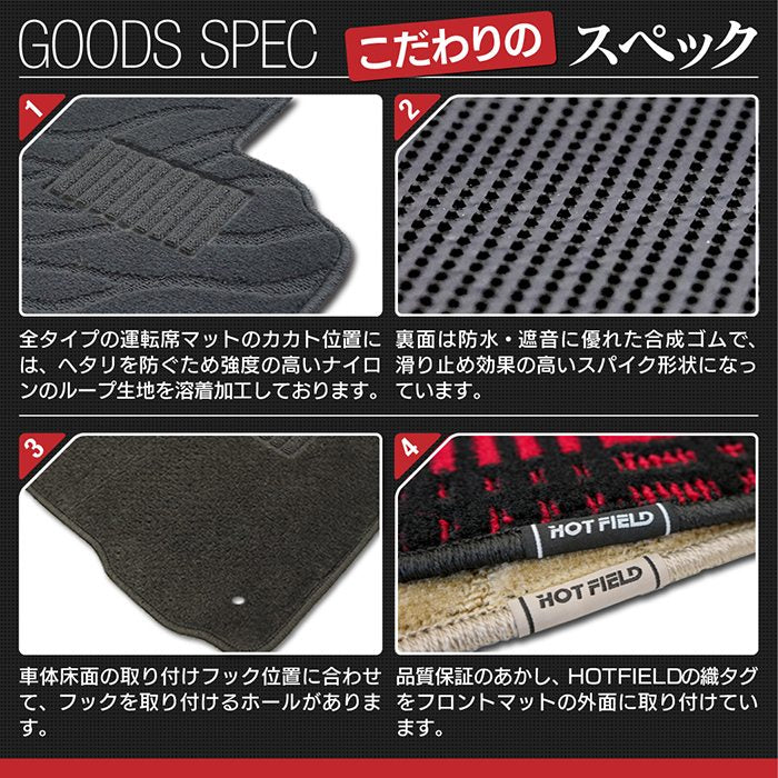 BMW 5シリーズ (E39) フロアマット ◆ジェネラル HOTFIELD