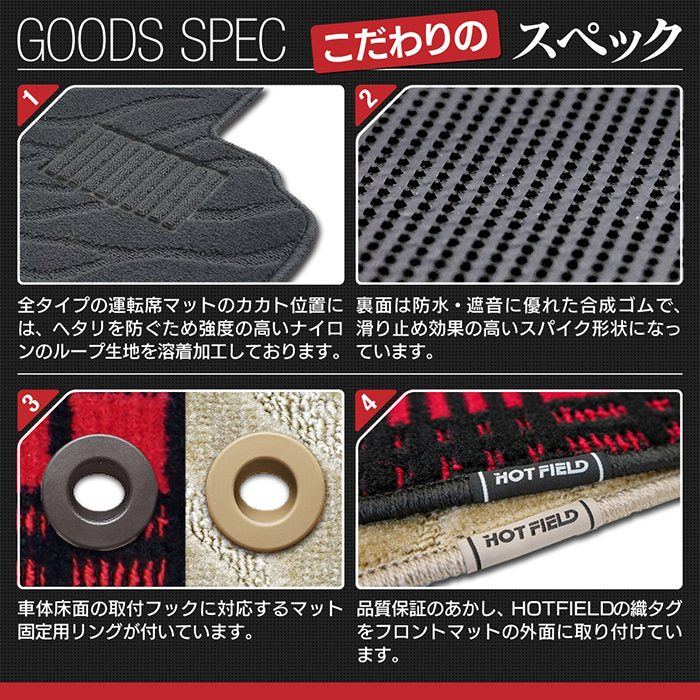 ベンツ 新型 GLAクラス H247 フロアマット ◆ジェネラル HOTFIELD