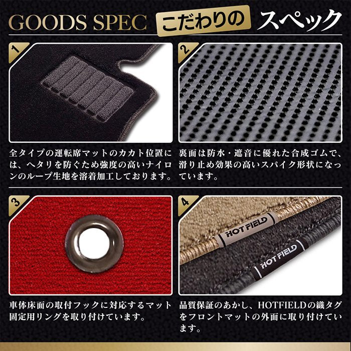 日産 セレナ C27 e-POWER フロアマット ◆重厚Profound ◆ HOTFIELD