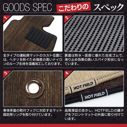 日産 新型 キックス KICKS P15 フロアマット ◇ウッド調