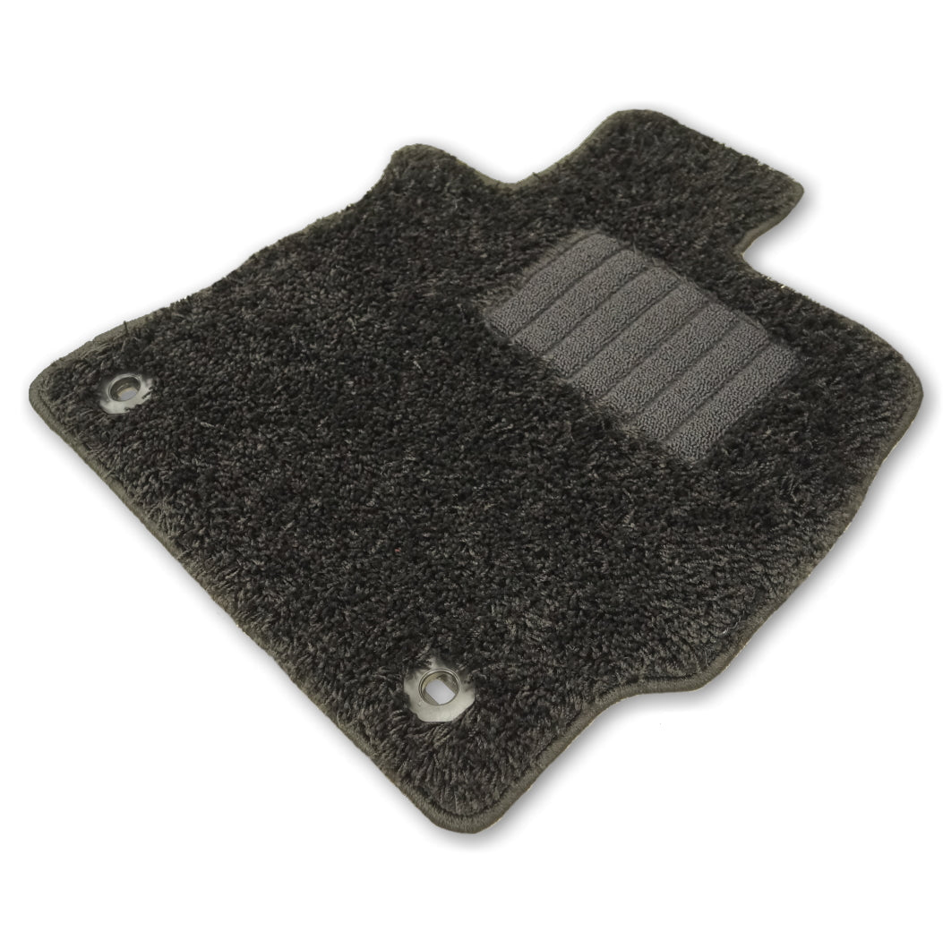 三菱車種別 MITSUBISHI 運転席フロント 1pcマット ◆シャギーラグ調 HOTFIELD